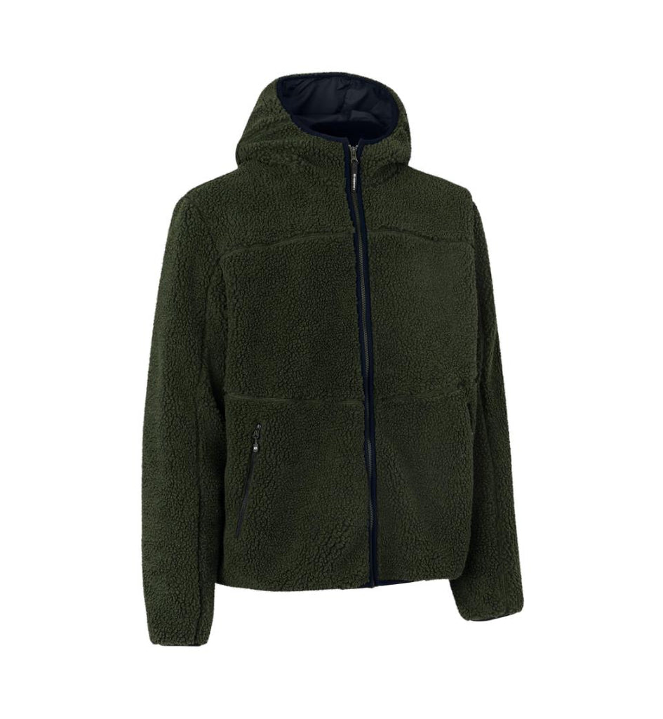 Pile fleece jakke