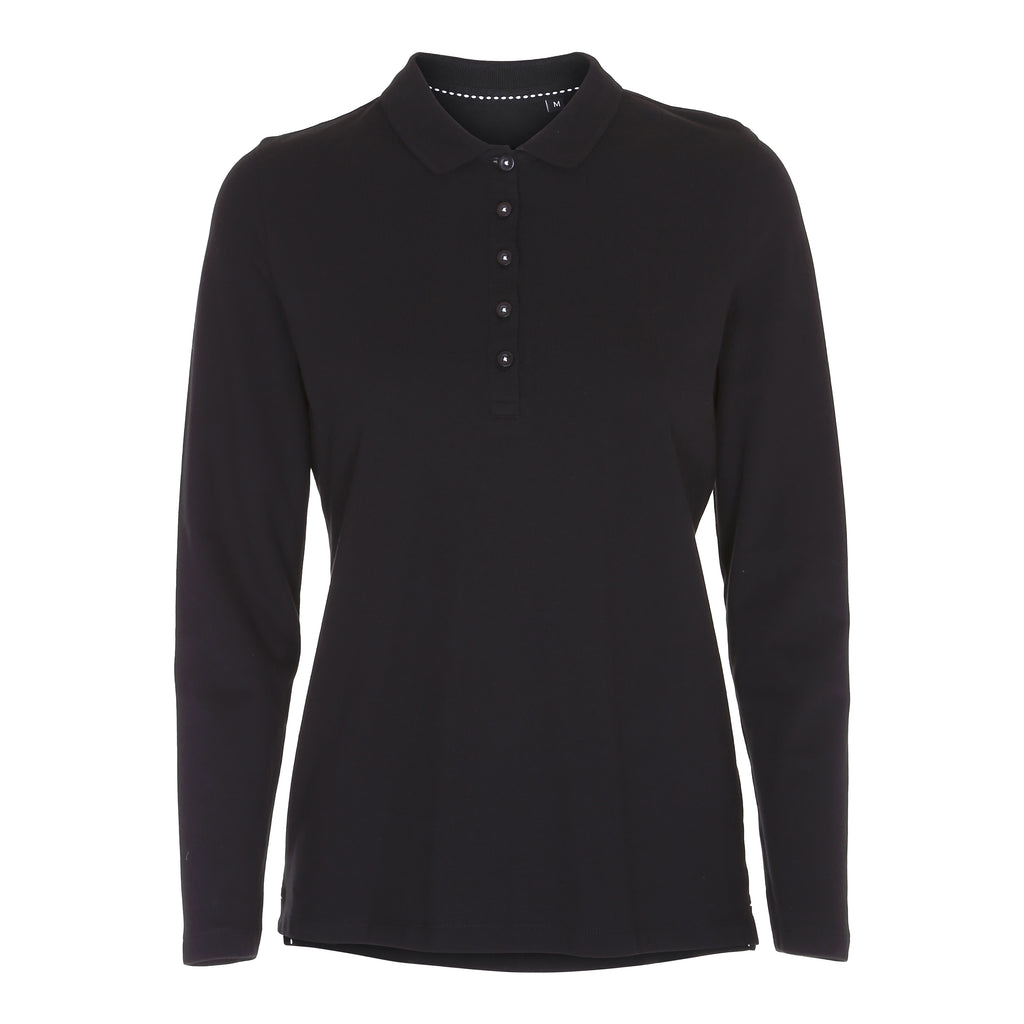 Lady Stretch Polo LS Brand Yourself