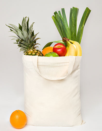 Cotton Bag, Short handles PREMIUM