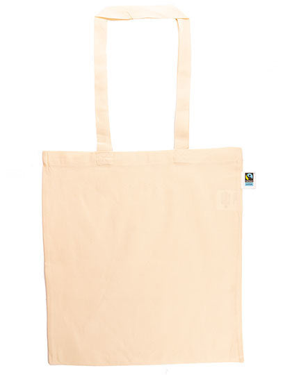 Cotton Bag, Fairtrade-Cotton, long handles