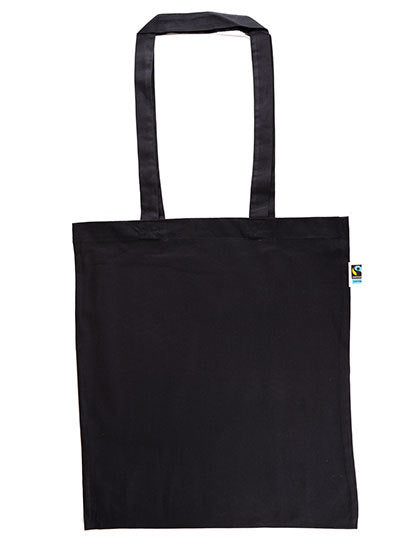Cotton Bag, Fairtrade-Cotton, long handles