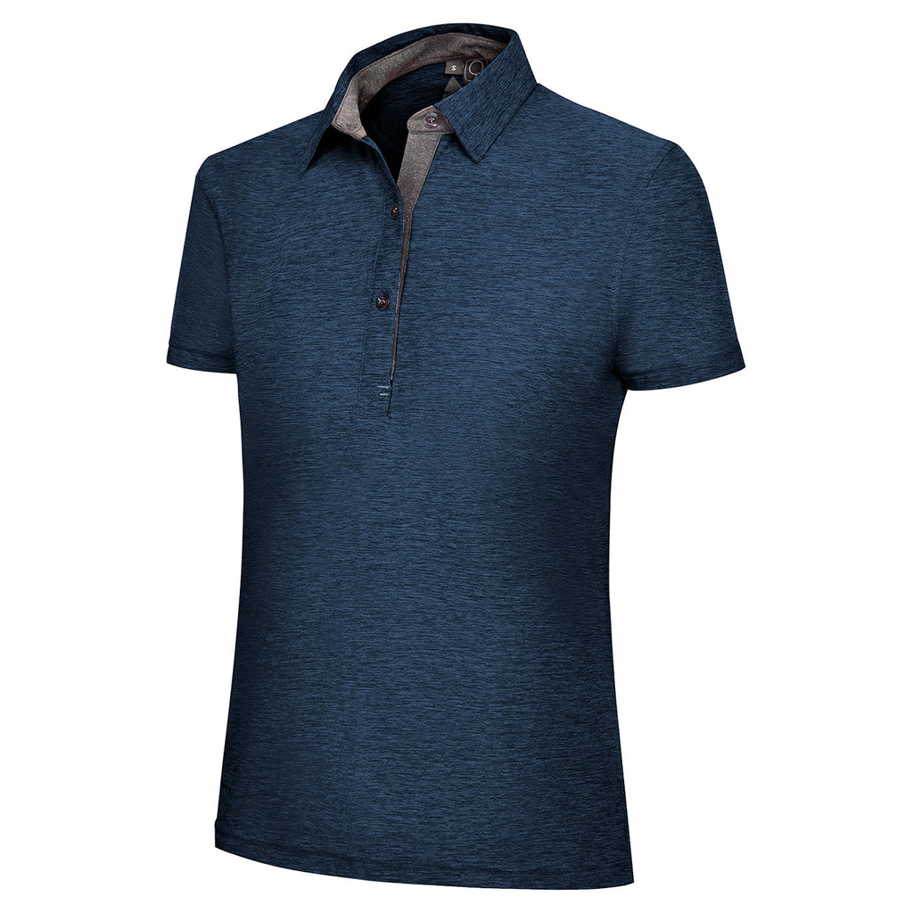 Melange Polo Shirt Ladies