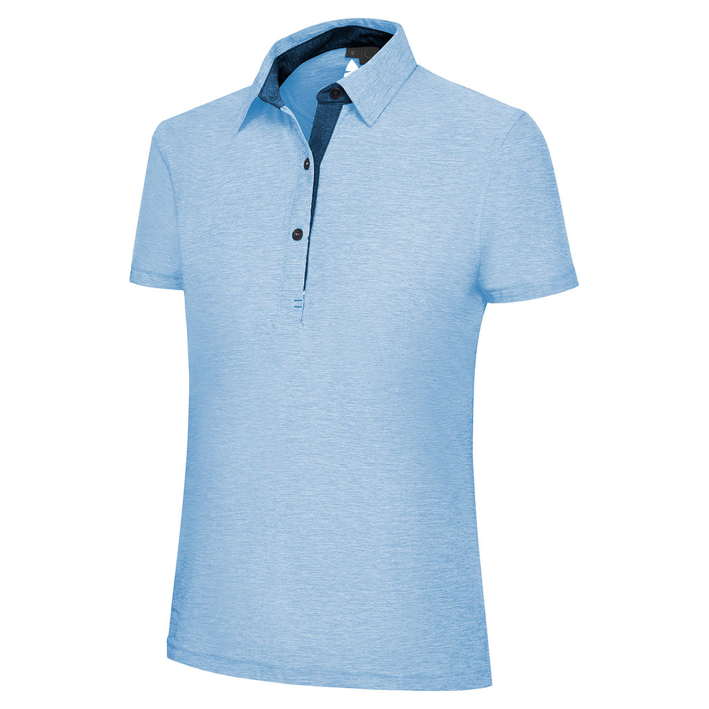 Melange Polo Shirt Ladies