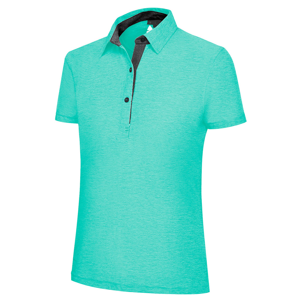 Melange Polo Shirt Ladies