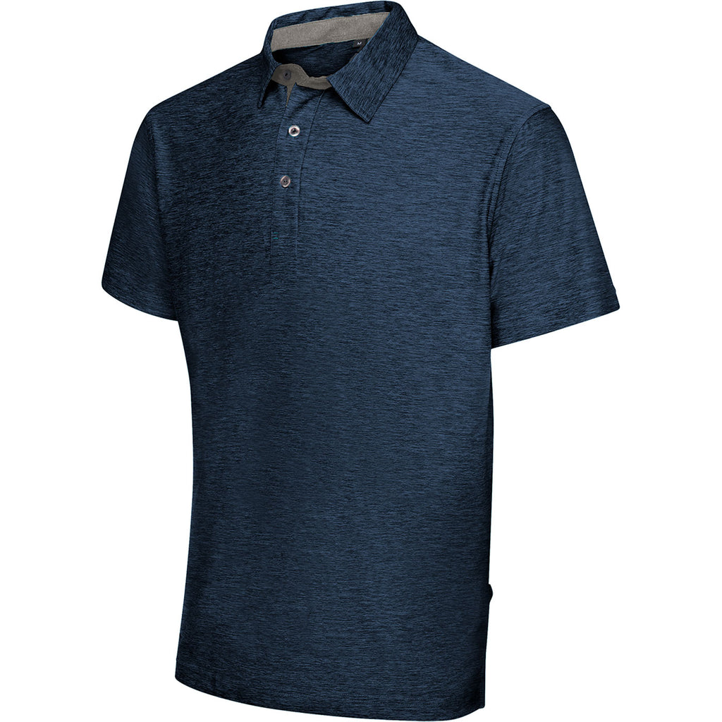 Melange Polo Shirt Men