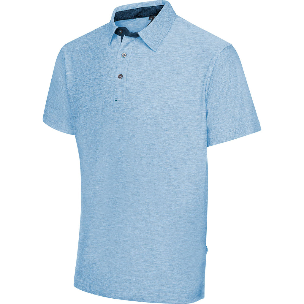 Melange Polo Shirt Men