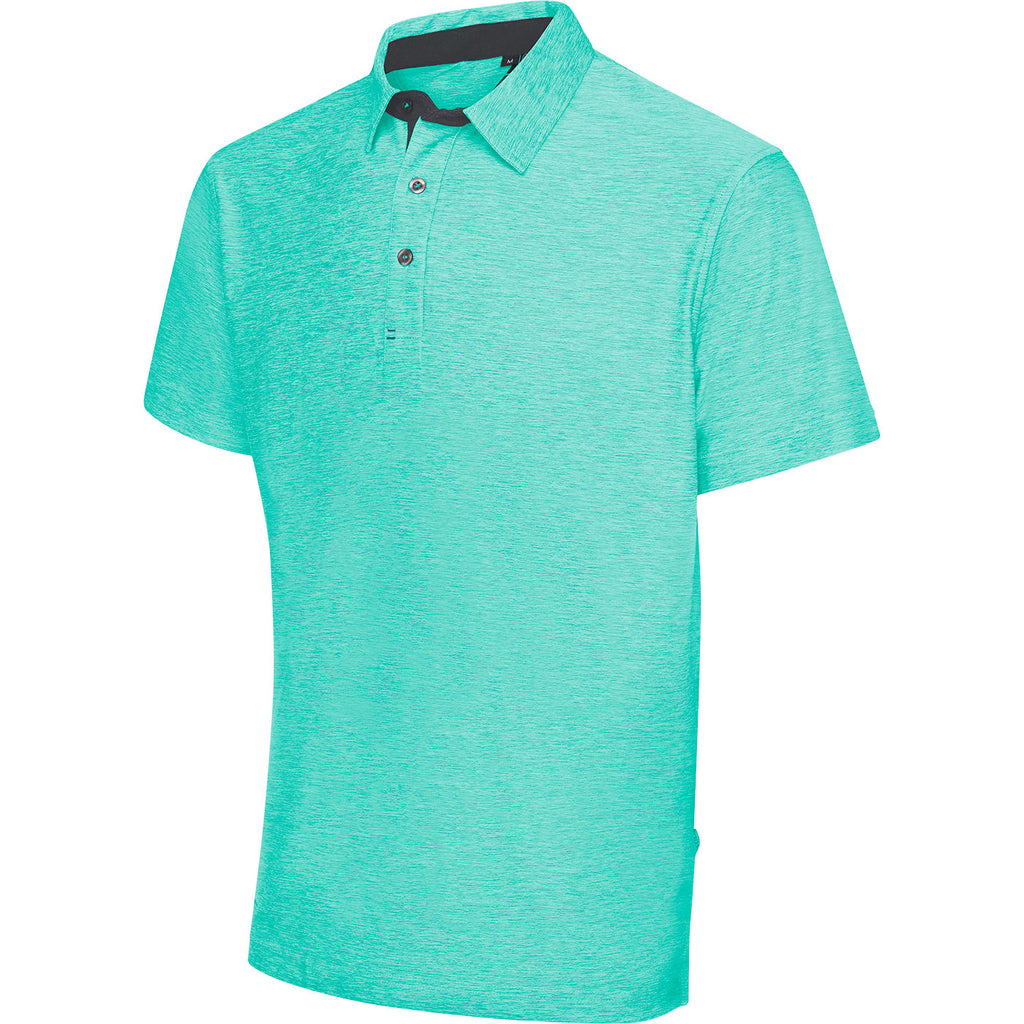 Melange Polo Shirt Men