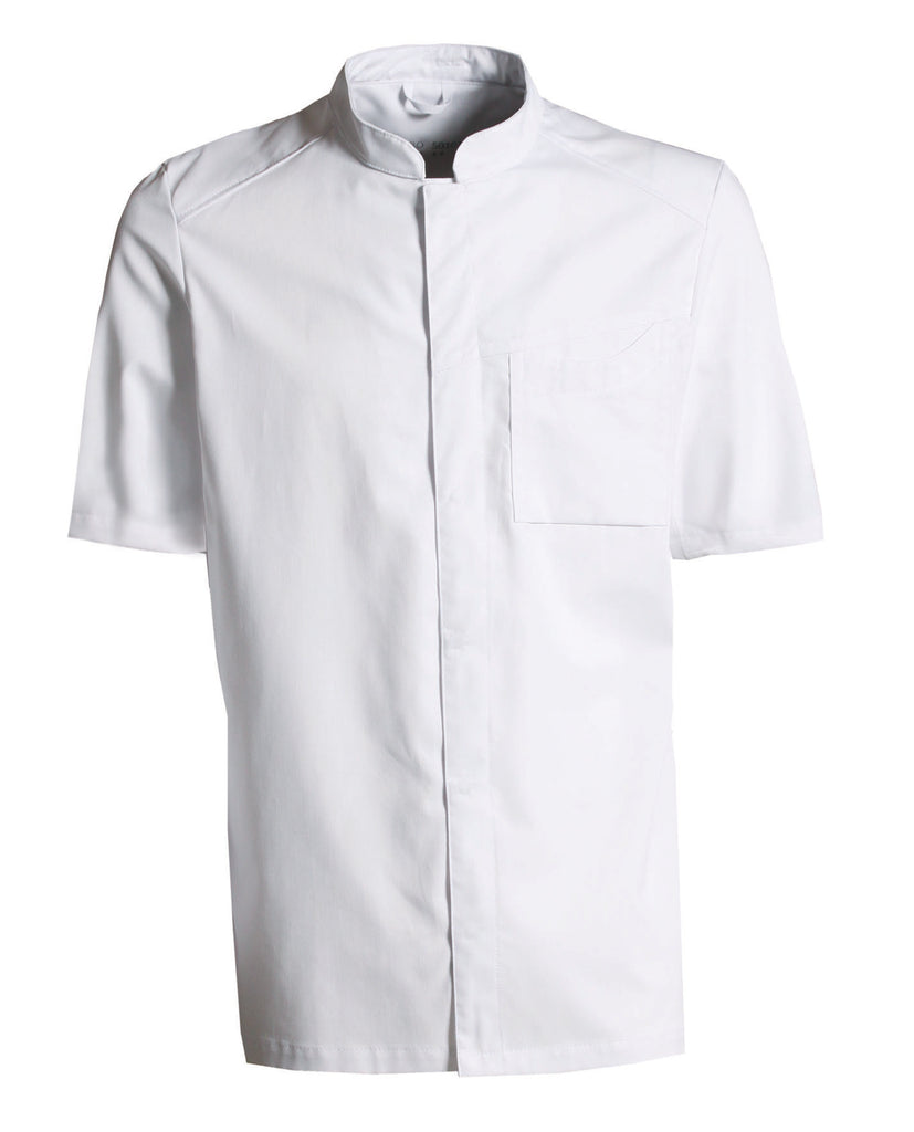 New Nordic unisex kokkejakke med korte ærmer