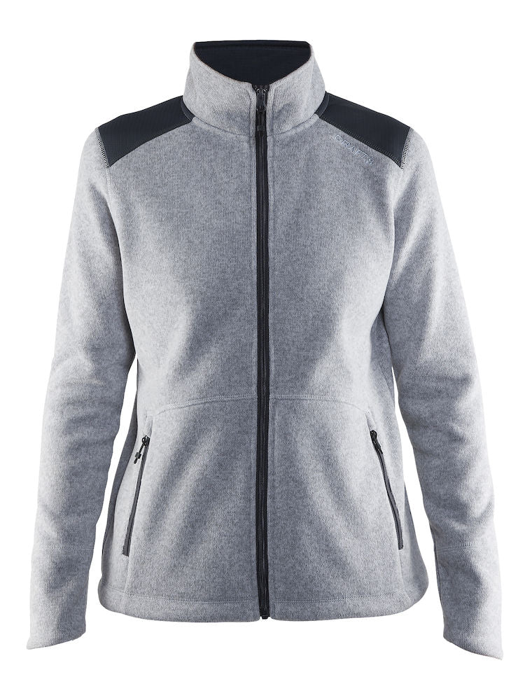 Noble Zip Jacket Heavy Knit fleece W