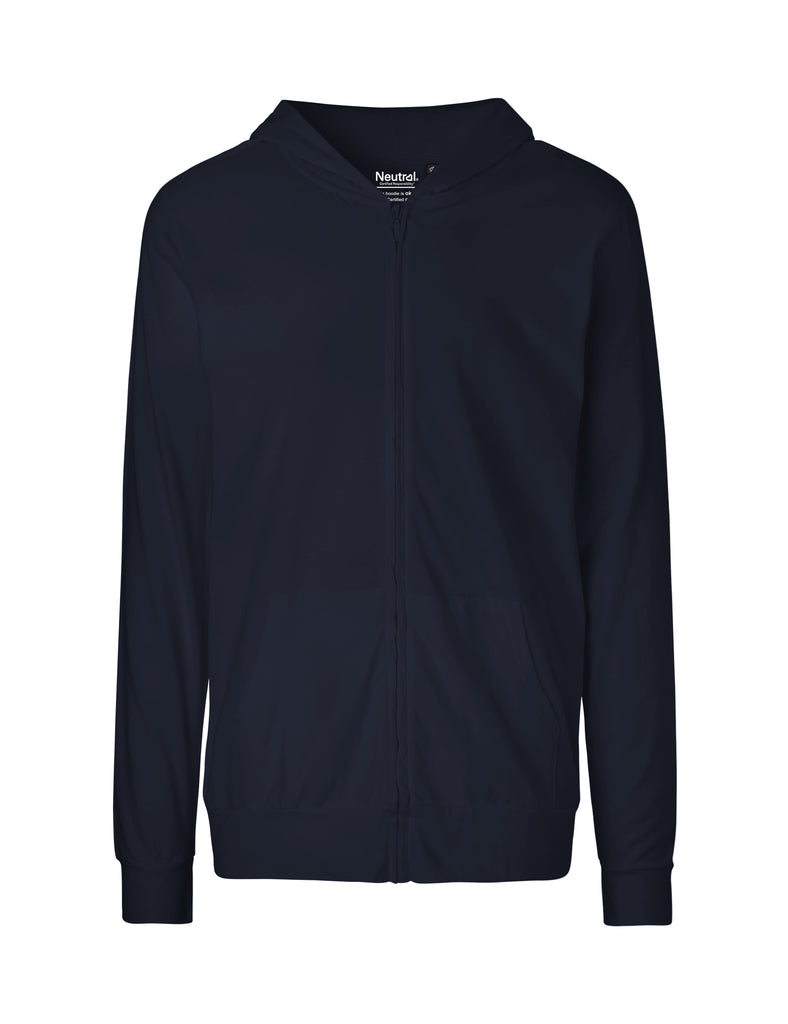 Unisex Jersey Hoodie w. Zip