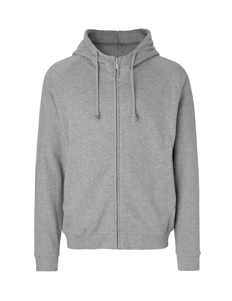 Unisex Hoodie w. Hidden Zip
