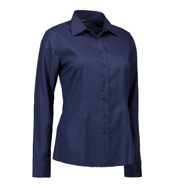 Non Iron-dameskjorte|modernfit