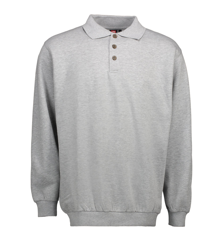 Klassisk polosweatshirt