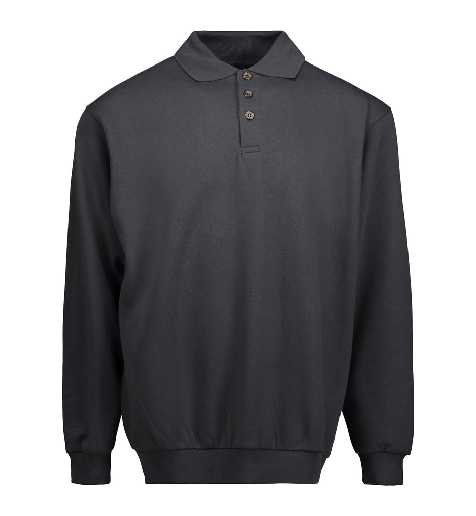 Klassisk polosweatshirt
