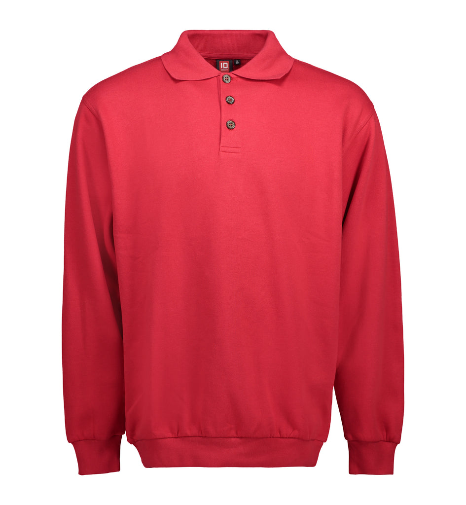 Klassisk polosweatshirt