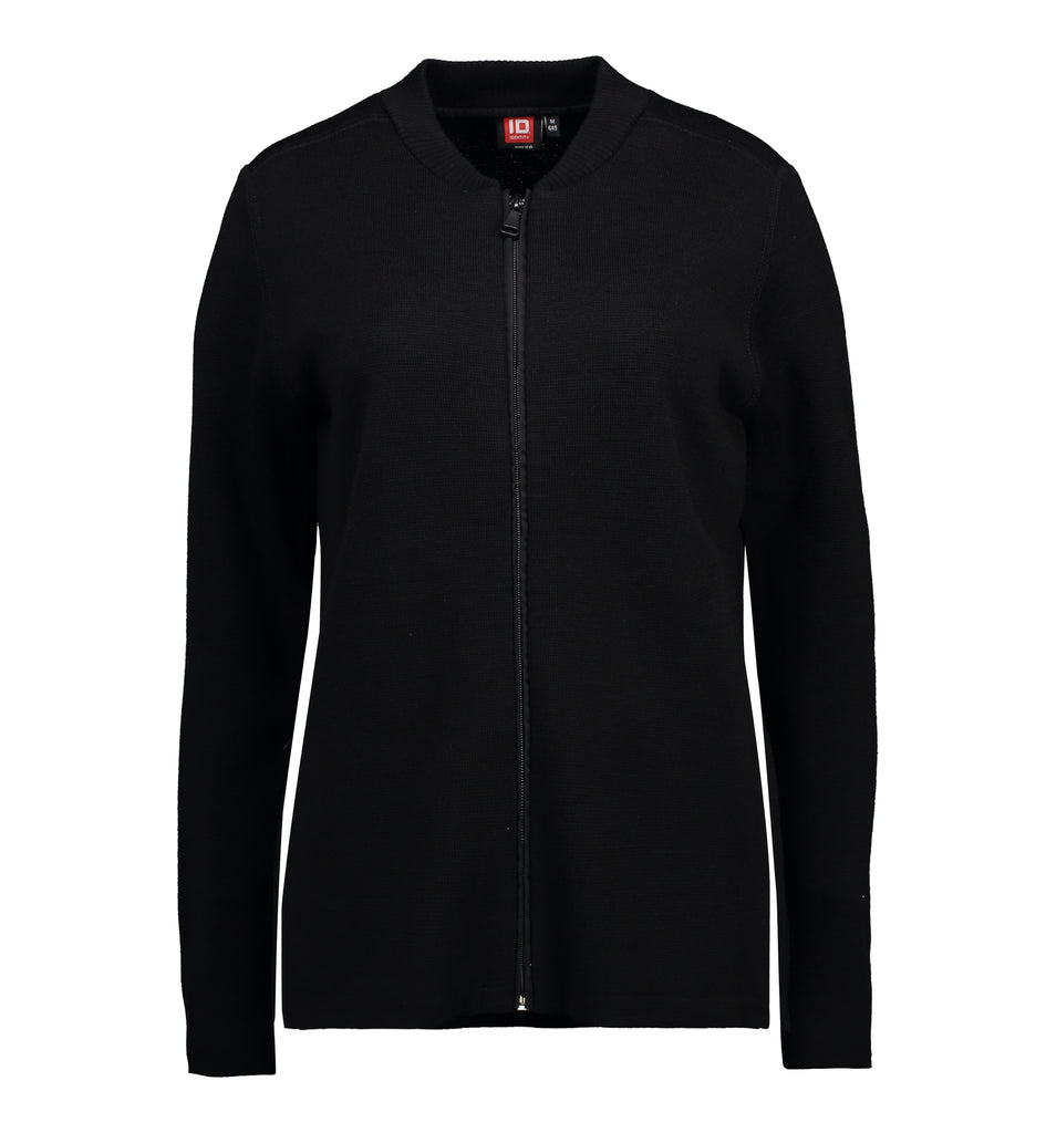 Casual dame-zip cardigan