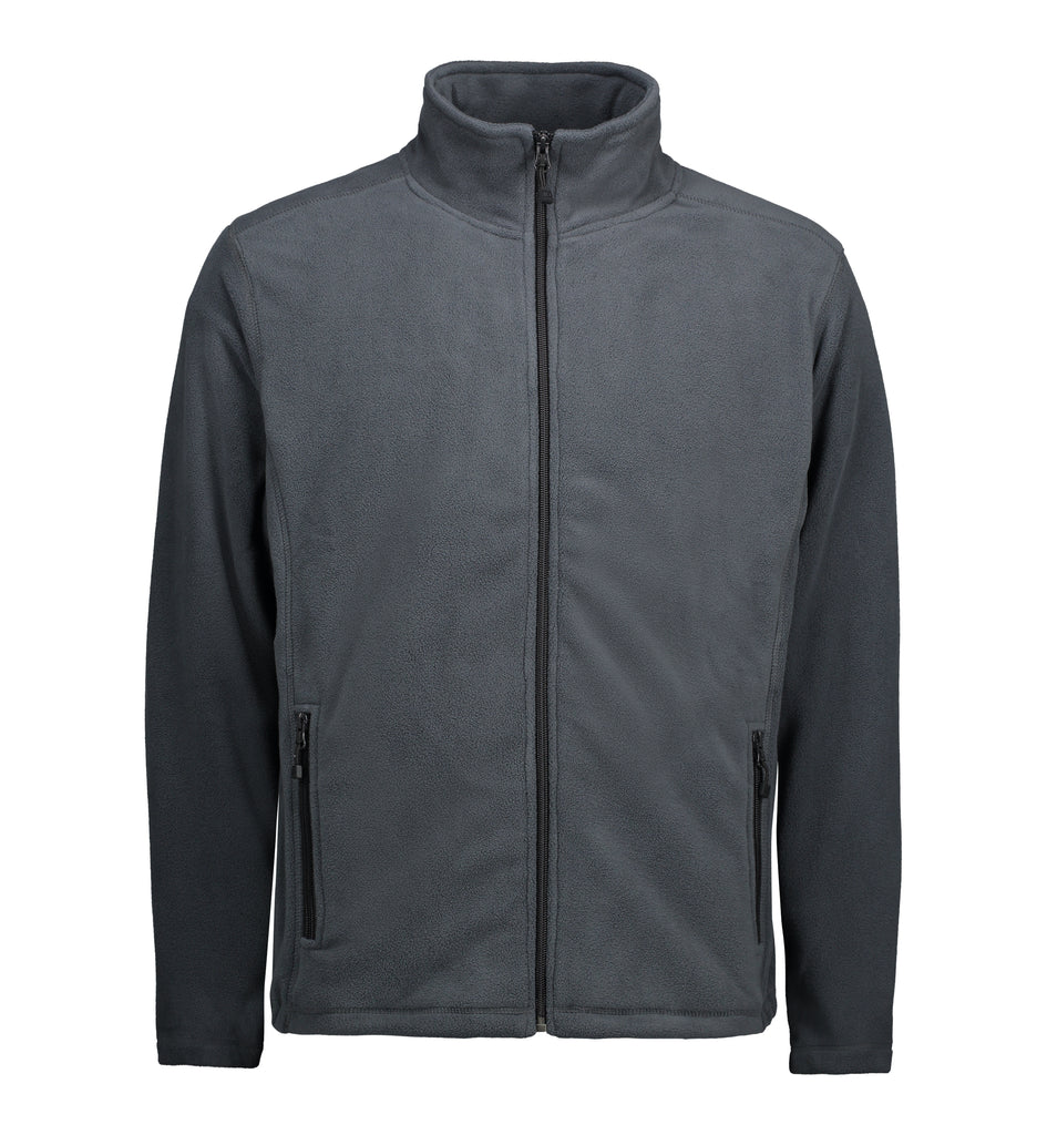 Mikrofleece herre cardigan