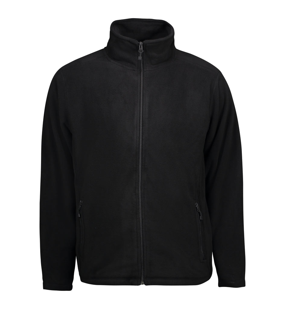 Mikrofleece herre cardigan
