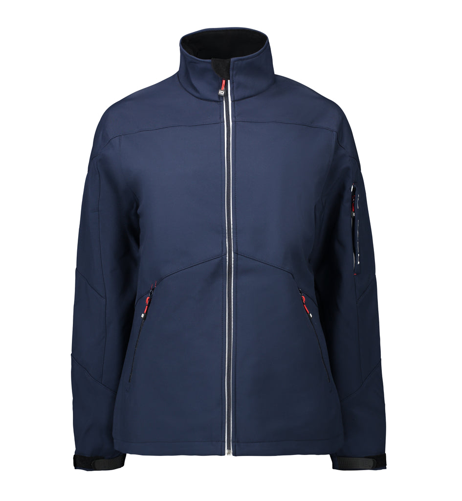 Softshell damejakke | kontrast