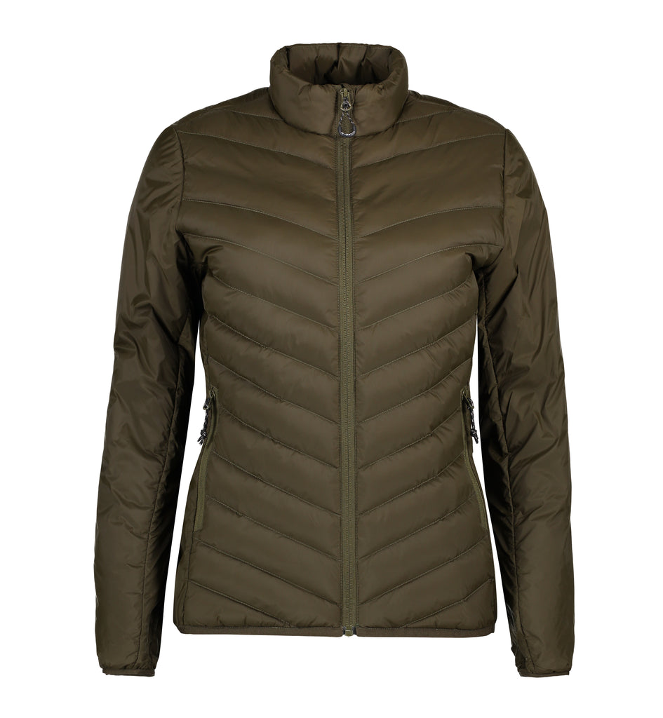 Padded stretch jacket | dame