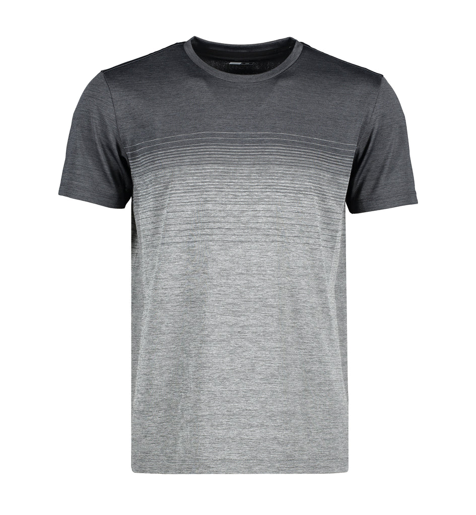 Man seamless striped s/s T-shirt