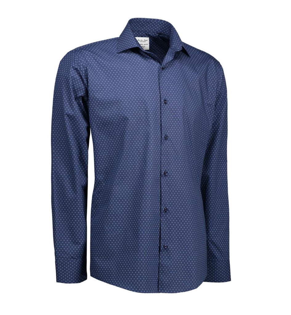 Print | Virginia | L/S, Slim ft